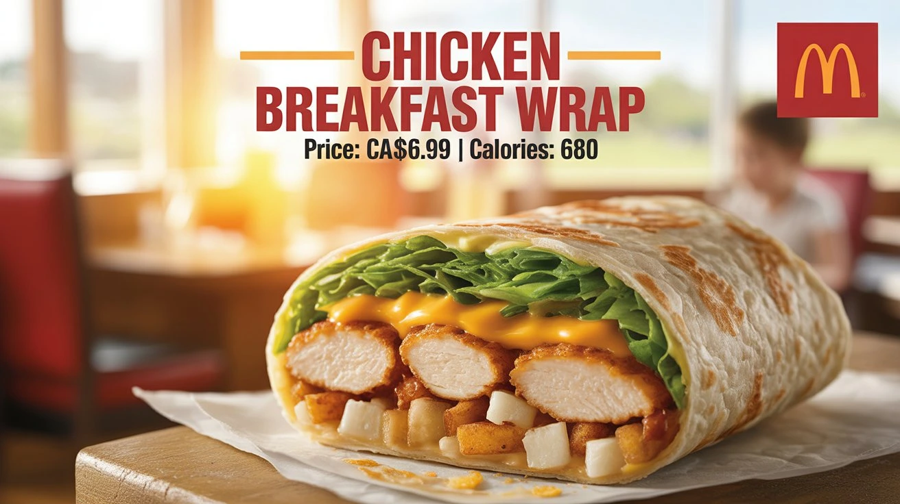 Chicken Breakfast Wrap