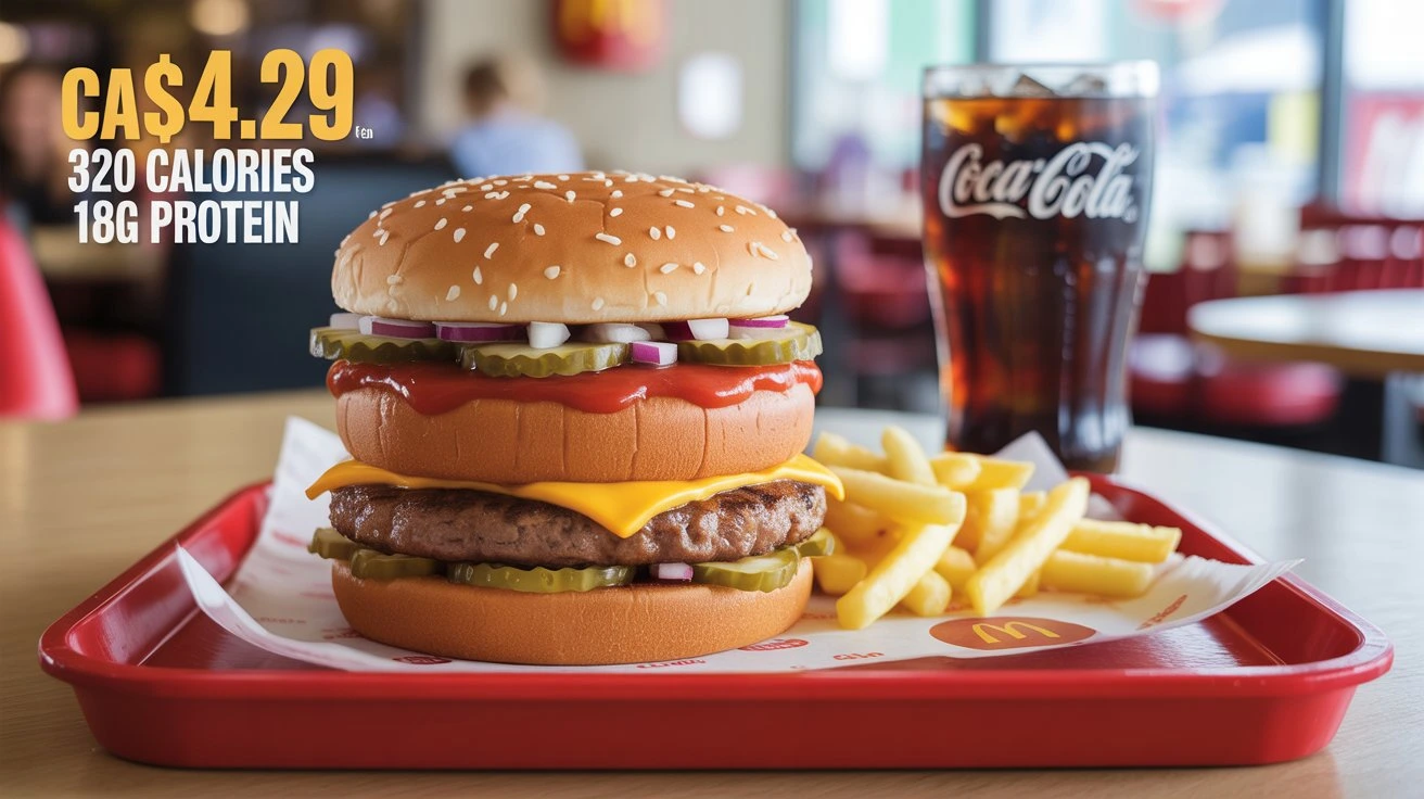 McDonald's Double Hamburger