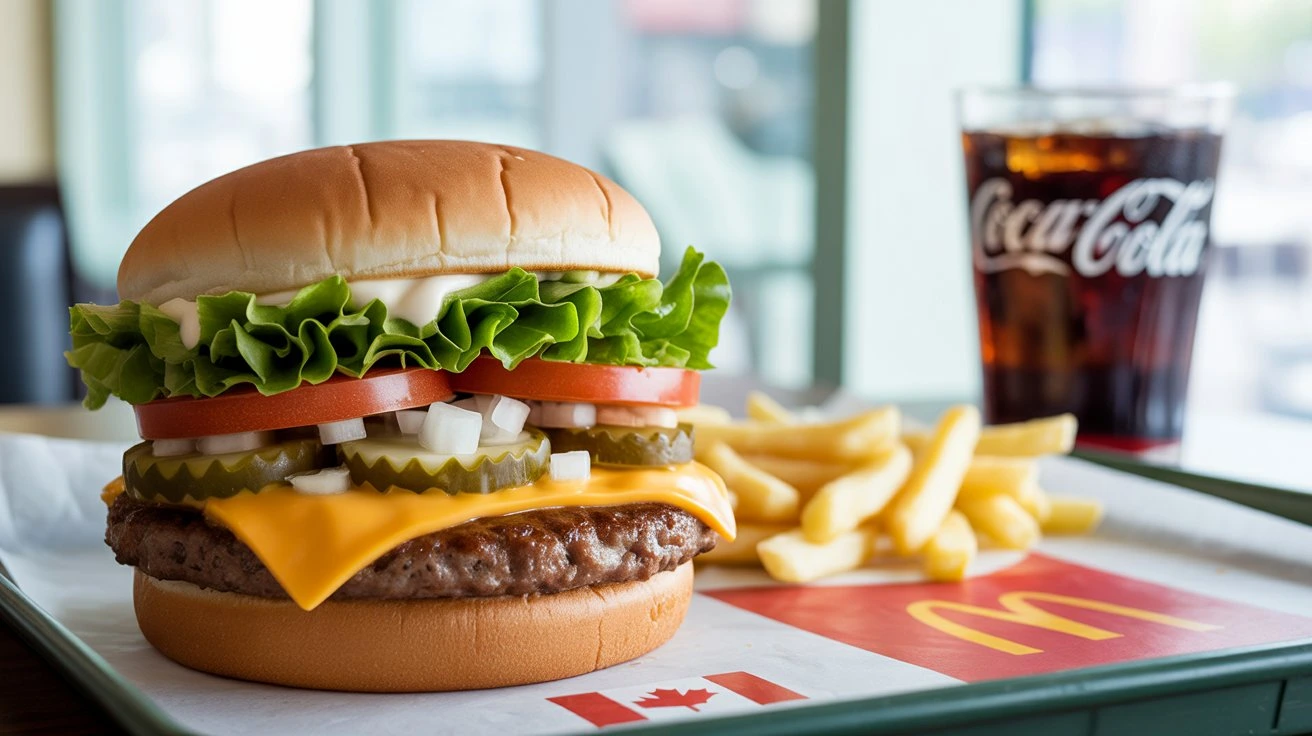 McDonald's Cheeseburger Deluxe